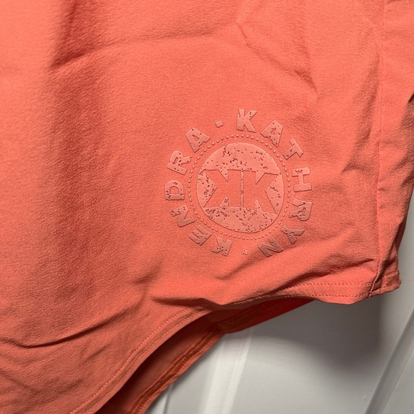 2/$15 Gymshark Kendra x Kathryn Women's Coral Shorts - Picture 4 of 5